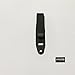 HolsterBuilder Kydex IWB Holster Clip - 1.5 Inch Overhook Strut for Belt, Snug Fit, Pre-Drilled Holes, Mounting Hardware Included, Concealed Carry Accessory, Made in USA