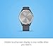 Garmin Vivomove 3S Hybrid Smartwatch and Wearable4U Power Pack Bundle (Granite Blue/Silver)