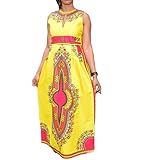 Women Dress Franterd African Tribal Floral Print Summer Casual Skirts
