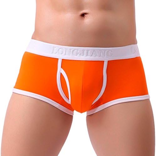 Luoluoluo Men's Waist Ventilation Underwear Underwear Cotton Boxer Shorts Boxers Pants