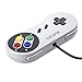 2 Pack Retro SNES Classic USB Controller Gamepad,kiwitatá USB PC Wired Game Controller Joysticks for Windows PC MACthumb 4