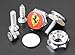Ferrari License Plate Frame Bolts Screws