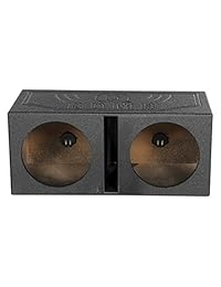 Q Power Dual   Caja de altavoces con ventilación de 12.0 in con forro de cama duradero
