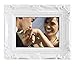 kieragrace Virginia Ornate Photo Frame, 5 by 7-Inch, White