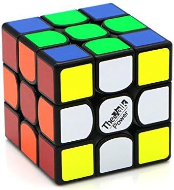 QiYi VALK 3 Power Valk3 Power Magic Cube 3x3x3 Magic Puzzle Cube + One Cube Stand and one Cube Bag (Black)