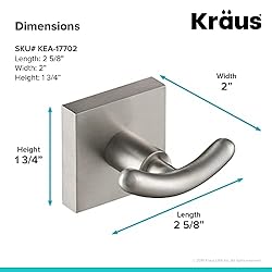 Kraus Ventus Bathroom Robe and Towel Double