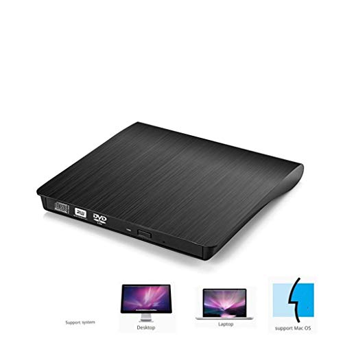 image for Topker USB 3.0 DVD-ROM Optical Drive External Slim CD ROM Disk Reader 