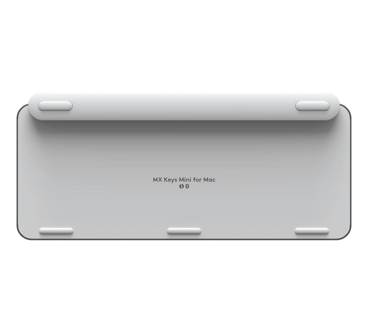 Logitech MX Keys Mini for Mac - kabellose Bluetooth Tastatur, für MacBook Pro, MacBook Air, iMac, iPad, Tasten Hintergrundbeleuchtung, Suisse/Schweizer QWERTZ-Layout - Pale Gray [Bulk] 3