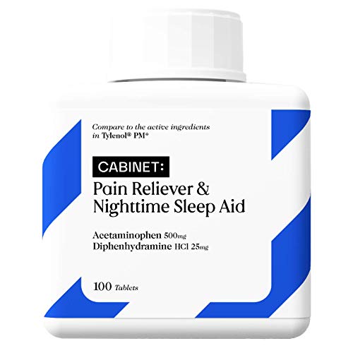 PM Pain Reliever and Nighttime Sleep Aid Acetaminophen 500mg