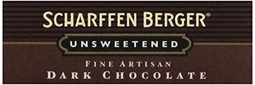 Scharffen Berger Unsweetened Dark Chocolate Baking Bar (99% Cacao), 9.7 oz