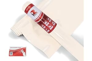 RVINYL Avery Dennison SW900-109-S Premium Vehicle Wrapping Cast Film Vinyl Roll - 1ft x 5ft with Application Card, Gloss White Pearl