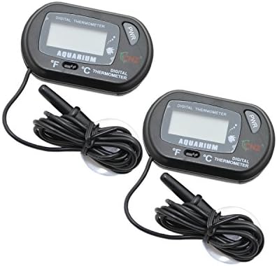 CNZ Digital LCD Thermometer for Aquarium Fish Tank Vivarium Reptile Terrarium