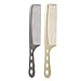 Anself Stainless Steel Hair Comb Hairdressing Steel Comb Hair Cutting Metal Comb Long Handle (Black)