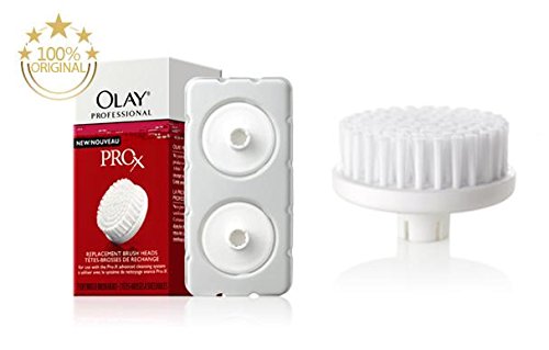 Olay Professional Pro-X Replacement Brush Heads, 2 Count (Pack of 2)