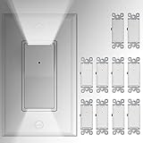 10 Pack SOZULAMP 3 Way Wall Light Switch with LED