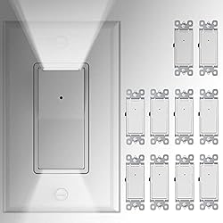 10 Pack SOZULAMP 3 Way Wall Light Switch with LED