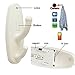 Huston Lowell SUPER Hd Detection Motion-activated Hidden Surveillance Camera in Cloth Hanger with Tf/microsd Card Slot DVR Nanny Babysitting Cam (White) + 8GB Micro SD/TF Card