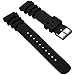 Dive Watch Band, for Seiko Z20 Monster, Black, 20mm