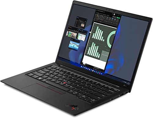 Best Notebooks ThinkPad X1 Carbon Ultrabook 14inch Laptop 4K UHD+ IPS, HDR, 500 nits, 11th Core i7-1185G7 up to 4.80GHz Linux Compatible 5G LTE Snapdragon X55 (4TB SSD|32GB RAM|Windows 11 Pro