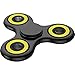 NEW 2017 POKKOP DIRT RESISTANT EDC Tri-Spinner Fidget Toy Smooth Surface Finish Ultra Durable Non-3D printed (yellow)