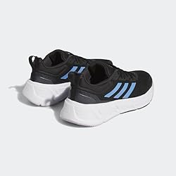 adidas Women's Questar Sneaker, Black/Blue