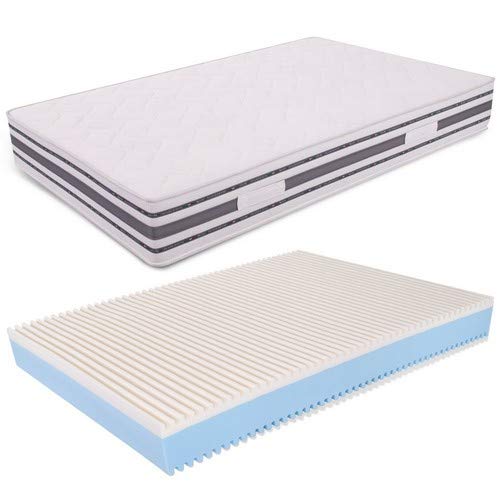 Miasuite Materasso Fuori Misura Piazza e Mezza in Memory Foam 120X200 Alto 25 cm con Dispositivo Medico Ortopedico e Anallergico, Rivestimento Bayscent Antiacaro Ideale per Letto Piazza e Mezzo Prezzi offerta