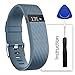 ACBEE For Fitbit Charge Hr Band,Contains instructions,Perfect Charge Hr Band, Make Your Fitbit Charge Hr New Look (Diamond Slate, Small)