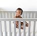 Organic, Waterproof Baby Crib Mattress Protector Pad. No Polyester or Vinyl. Quilted, Breathable. Responsibly-Made with 100% GOTS-Certified Organic Cotton. by Sonsi.