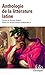 Antho de La Litt Latine (Folio (Gallimard)) (French Edition) by