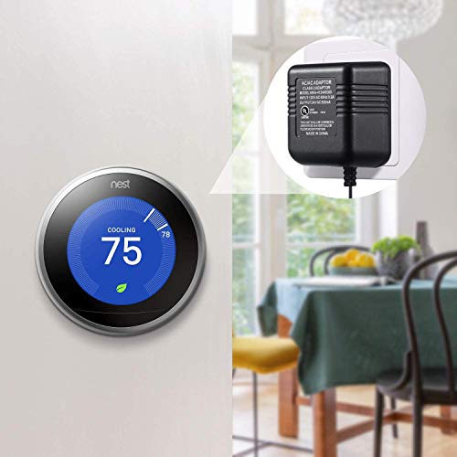 C Wire Adapter for Thermostats 24 Volt Transformer Compatible with Nest