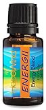 ENERGY Essential Oil Blend, 100% Pure Aromatherapy Therapeutic grade, Natural, Undiluted, full 15ml/0.5oz - Powerful Unique Formula by HopeWind Health