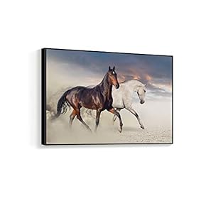 Majestic Companions - Framed Canvas