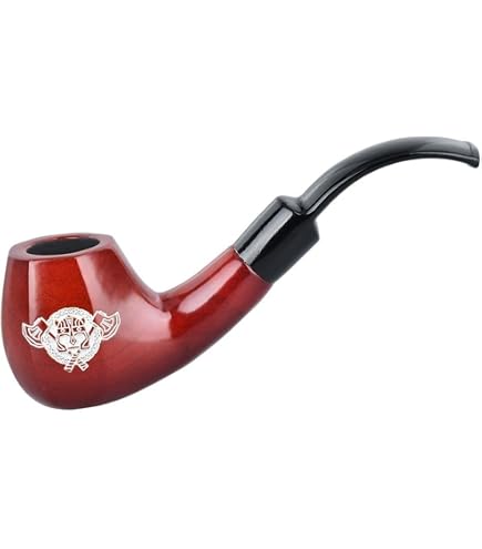 Amazon.com: Pulsar Shire Pipes - MINES OF MORIA Black Cherry Dublin Style Tobacco  Pipe - 5.5