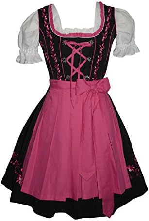 3-Piece Short German Party Oktoberfest Waitress Dress (16)