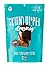 SKINNYDIPPED Dark Chocolate Covered Almonds, Pack Of 4, Variety Pack Of Cocoa, Espresso, Raspberry, Gluten Free, Low Sugar Snacks, 3.5 Oz Resealable Bags