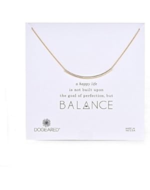 Gold-Tone Balance Tube Necklace