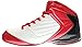 AND 1 Men's Master 2 Mid White/Varsity Red/Black Basketball Shoe - 10.5 D(M) US