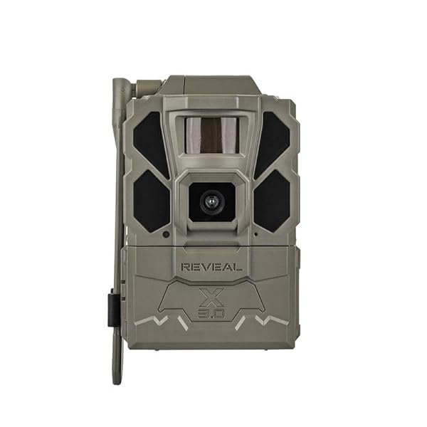 TACTACAM REVEAL X GEN 3.0 CELLULAR TRAIL CAMERA: AUTO CONNECT 4G LTE, 4K PHOTO, 1080P VIDEO, LOW-GLOW IR FLASH, NO SD CARD NEEDED, LONG BATTERY LIFE – BEST HUNTING, GAME & PROPERTY MONITORING CAMERA