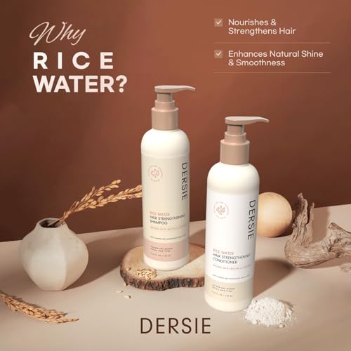Rice Water Hair Shampoo and Conditioner (480 ml (Pack of 1))