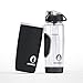 Infusion Pro 32 oz Fruit Infuser Water Bottle with Insulated Sleeve & 50 Recipe Fruit Infusion Water eBook : Bottom Loading, Large Water Infuser for More Flavor : Unique Gift Idea for Women