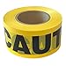 Cordova T15101 Bulk Pack 1.5-MIL Yellow Caution Barricade Tape, 3 in. x 1000 ft. Roll, 12-Pack