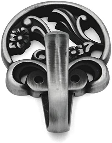 Hickory Hardware P2134Spa Art Nouveau 338 Inch Hook Satin Pewter Antique