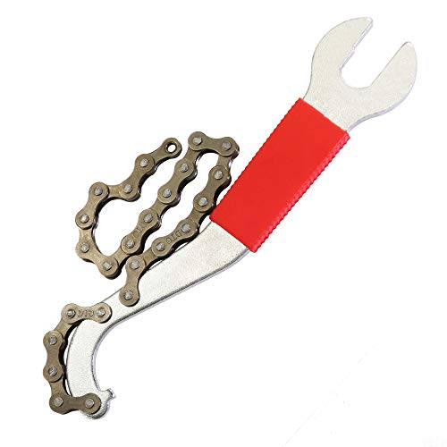IZTOSS Bicycle Cassette/Rotor Locking Removal Tool and Sprocket Remover/Pedal Wrench, 1/2 x 3/32 - Thumbnail 6