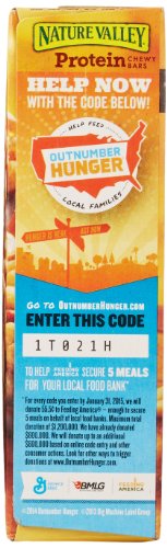 image for Nature Valley Chewy Granola Bar, Protein, Gluten Free, Peanut Butter D