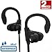 Bluetooth Running Headphones - EXCLUSIVE 2018 - Best Small Sport Headphones - Adjustable Ear Hooks - Wireless Headphones w/ Mic - Waterproof IPx7 Workout Headphones Earbuds for Men Women - Up to 8 Hrs