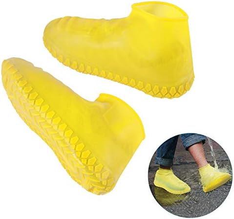 Cutedoy Shoe Covers,Outdoor Waterproof Silicone Shoes Covers and Reusable Rain Boots for Cycling,Outdoor,Camping,Fishing,Garden