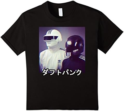 Kids AESTHETIC VAPORWAVE ROBOT JAPAN MUSIC TECHNO ELECTRO HOUSE 12 Black