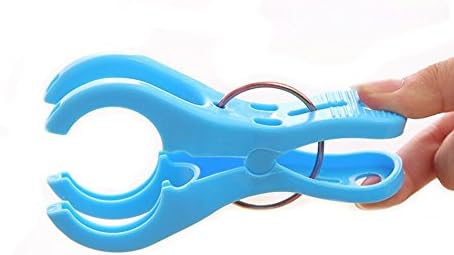 YMXING Set of 3 Clips in Fun Bright Colors Outdoor Plastic Beach Towel Clips