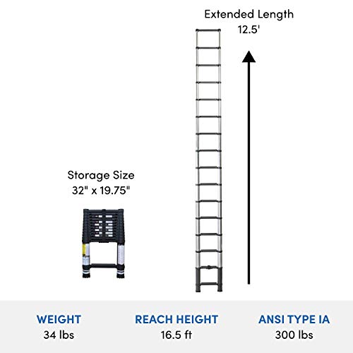 Escalera telescópica xtend & climb contractor series 125