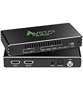 4K@120Hz HDMI 2.1 Audio Extractor Audio Converter,HDMI to HDMI,SPDIF Optical 7.1/5.1CH,Stereo 3.5...